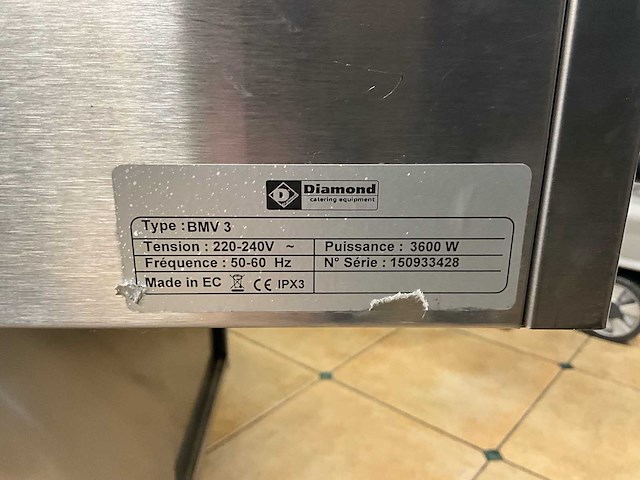 Diamond bmv3 waterbad + kast - afbeelding 5 van  5