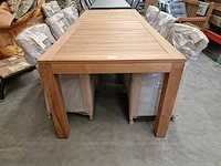 Diamond collection tuintafel vast rechthoek brede latten 240 x 100cm - afbeelding 3 van  4