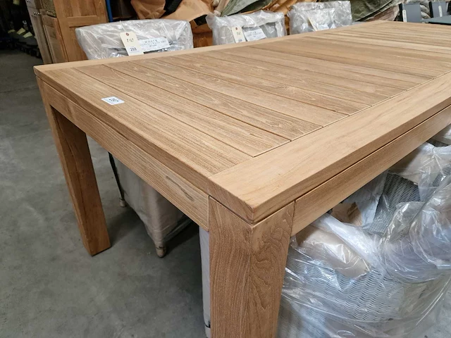 Diamond collection tuintafel vast rechthoek brede latten 240 x 100cm - afbeelding 4 van  4