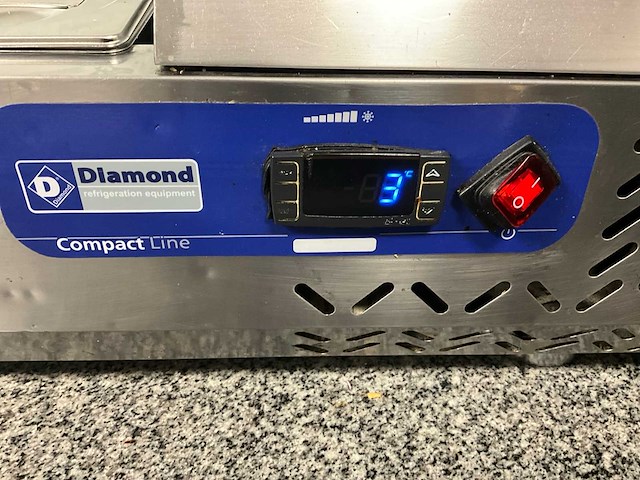 Diamond compact line sale dette rvs - afbeelding 2 van  3