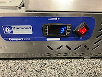 Diamond compact line sale dette rvs - afbeelding 2 van  3