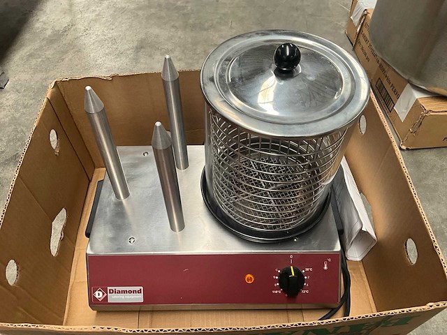 Diamond cs 3 e hot dog verwarmer - afbeelding 1 van  1