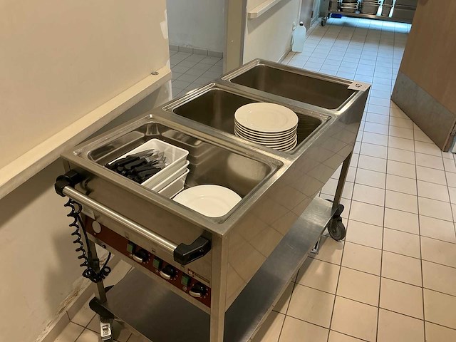 Diamond ct331/d-n au-bain-marie wagen - afbeelding 2 van  4