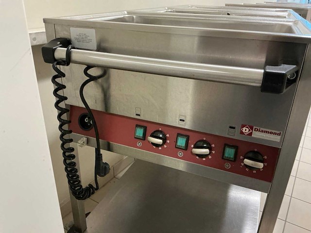 Diamond ct331/d-n au-bain-marie wagen - afbeelding 1 van  3