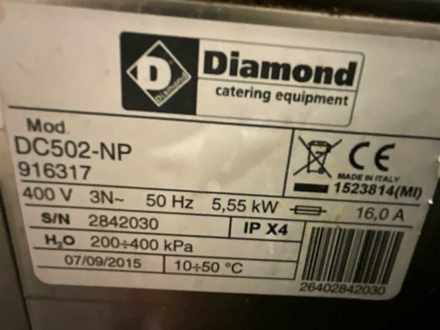 Diamond dc502-np vaatwasser - afbeelding 4 van  4