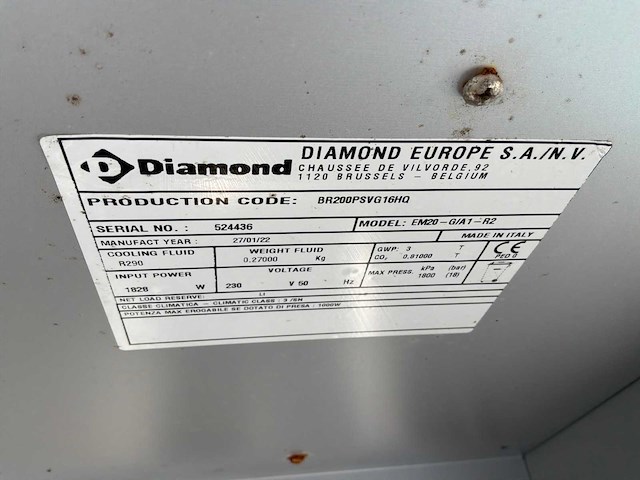 Diamond em20 g/a1-r2 koelvitrine - afbeelding 4 van  4