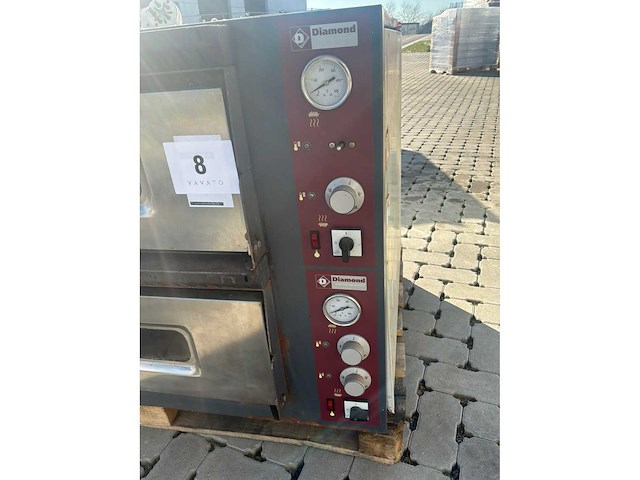 Diamond entry 8 hola pizza-oven 2 niveaus - afbeelding 2 van  5