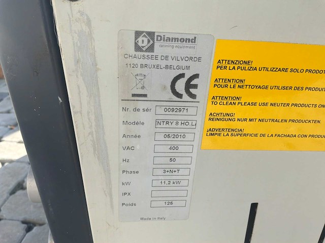 Diamond entry 8 hola pizza-oven 2 niveaus - afbeelding 5 van  5