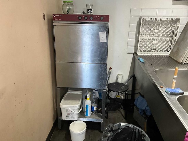 Diamond fast wash korvenvaatwasmachine - afbeelding 1 van  2