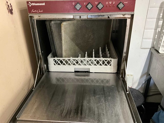 Diamond fast wash korvenvaatwasmachine - afbeelding 2 van  2