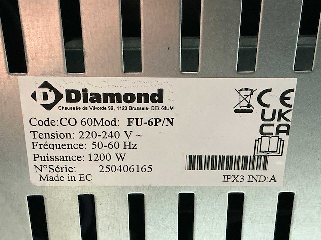 Diamond fu-6p/n eierkoker - afbeelding 3 van  3