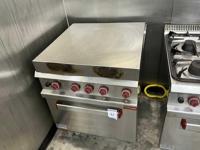Diamond g9/4bf8 rvs gasgestookt fornuis - afbeelding 2 van  4