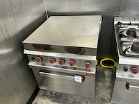 Diamond g9/4bf8 rvs gasgestookt fornuis - afbeelding 2 van  4