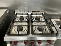 Diamond g9/4bf8 rvs gasgestookt fornuis - afbeelding 3 van  4