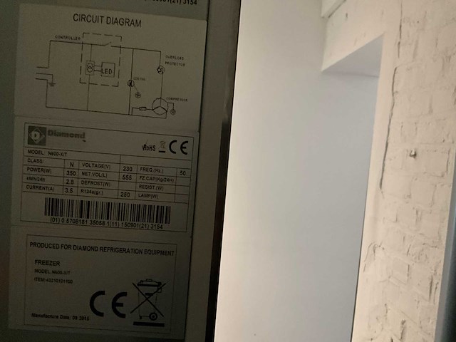Diamond n600xt, vriezer diamond - afbeelding 6 van  6