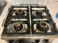 Diamond professioneel gasfornuis - met onderkast en 1 grote pot - afbeelding 3 van  6