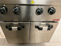 Diamond professioneel gasfornuis - met onderkast en 1 grote pot - afbeelding 4 van  6