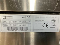 Diamond refrigeration equipment sx160/cc koelvitrine rvs - afbeelding 5 van  5