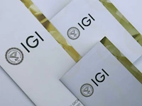 Diamond-ronde 3 ct's - igi gecertificeerd f vvs - afbeelding 6 van  6