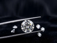 Diamond-ronde 4 ct's - igi gecertificeerd f vvs - afbeelding 2 van  4