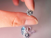 Diamond-ronde 4 ct's - igi gecertificeerd f vvs - afbeelding 3 van  4