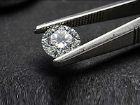 Diamond-ronde 5 ct's - igi gecertificeerd d vvs - afbeelding 1 van  4