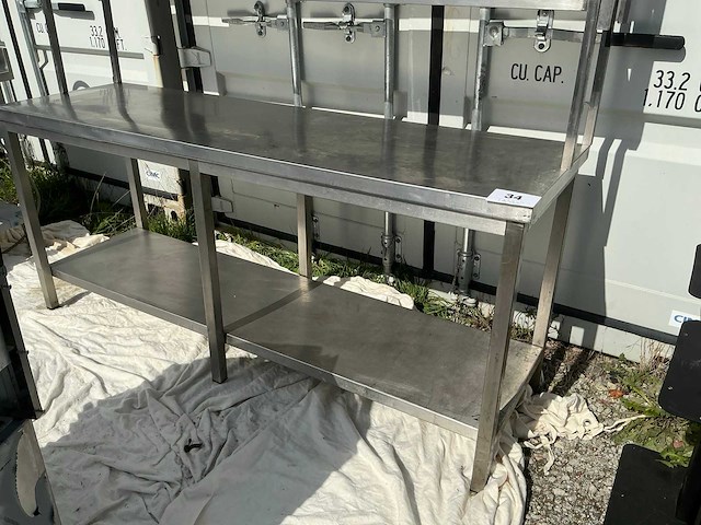 Diamond rvs werktafel - afbeelding 4 van  4
