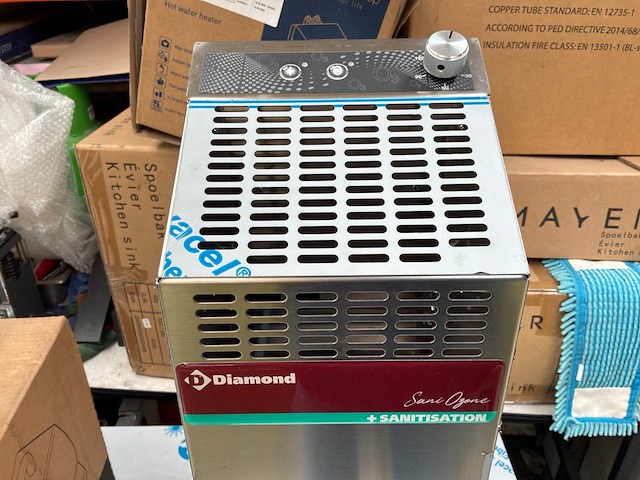 Diamond sani ozone sanitisation ontsmetten- ontheurder - afbeelding 2 van  5