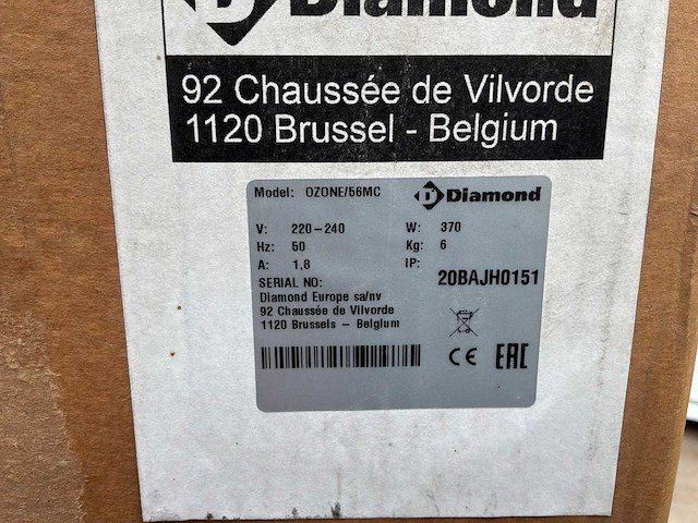 Diamond sani ozone sanitisation ontsmetten- ontheurder - afbeelding 5 van  5
