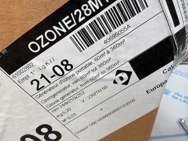 Diamond sani ozone sanitisation ontsmetten- ontheurder - afbeelding 5 van  6