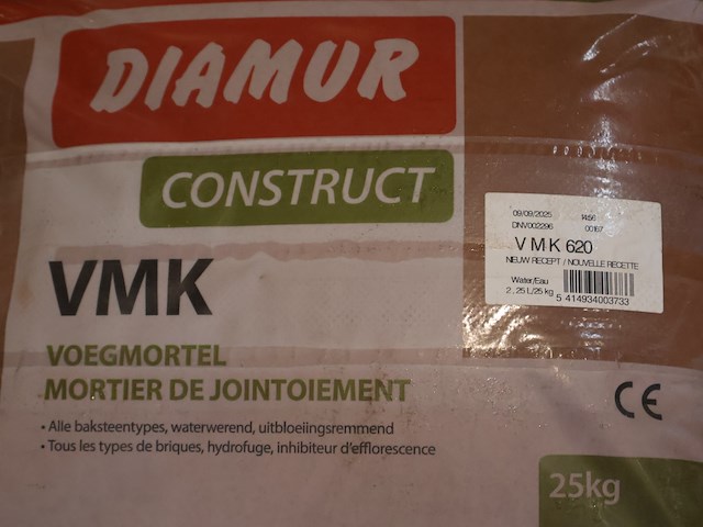 Diamur voegmortel vmk 620 - afbeelding 3 van  5