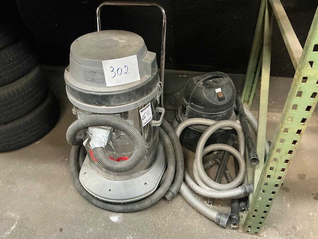 Dibo industriële stofzuiger + pontec stofzuiger - afbeelding 1 van  7
