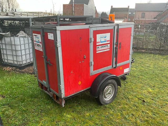 Dibo stoomreiniger op trailer - afbeelding 17 van  31