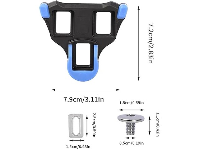 Dibotell fietsschoenplaatjes - afbeelding 3 van  4
