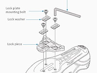 Dibotell fietsschoenplaatjes - afbeelding 4 van  4