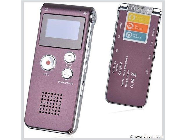 Dictafoon - afbeelding 2 van  2