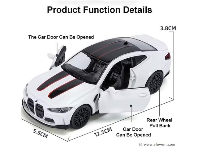 Die cast/metalen voertuig - afbeelding 2 van  2
