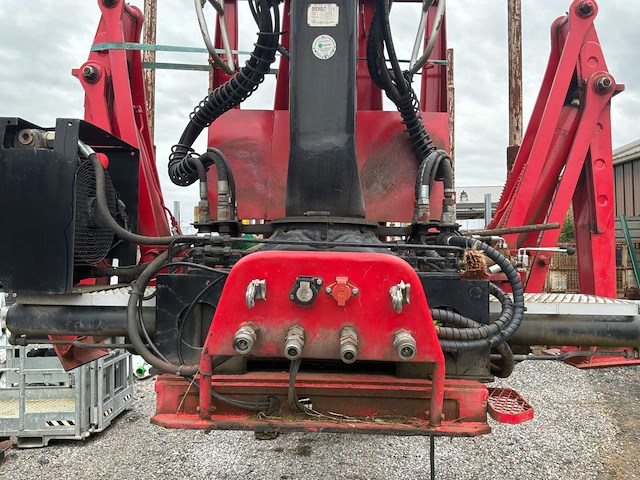 Diebolt s385ae bosbouw semi-trailer log carrier - uitgerust met friedrich crane - afbeelding 13 van  55