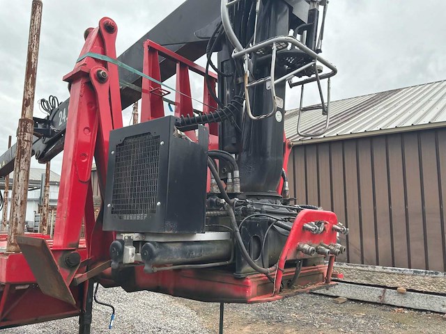 Diebolt s385ae bosbouw semi-trailer log carrier - uitgerust met friedrich crane - afbeelding 15 van  55