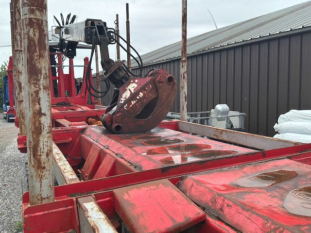 Diebolt s385ae bosbouw semi-trailer log carrier - uitgerust met friedrich crane - afbeelding 37 van  55