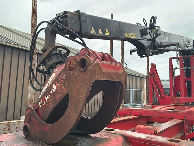 Diebolt s385ae bosbouw semi-trailer log carrier - uitgerust met friedrich crane - afbeelding 46 van  55