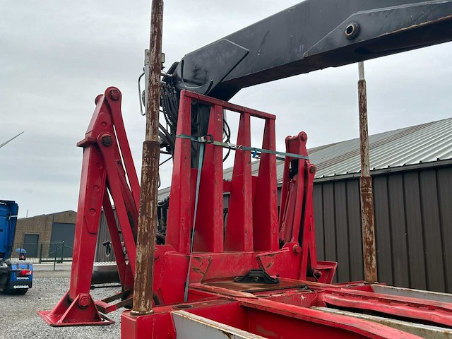 Diebolt s385ae bosbouw semi-trailer log carrier - uitgerust met friedrich crane - afbeelding 19 van  55