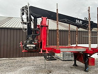 Diebolt s385ae bosbouw semi-trailer log carrier - uitgerust met friedrich crane - afbeelding 12 van  55