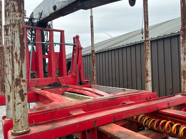 Diebolt s385ae bosbouw semi-trailer log carrier - uitgerust met friedrich crane - afbeelding 24 van  55