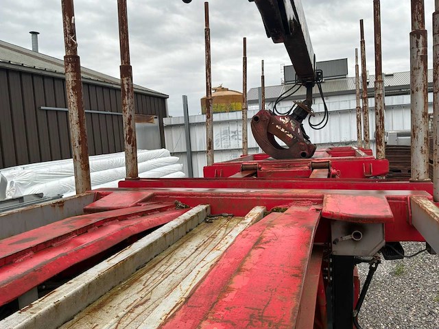 Diebolt s385ae bosbouw semi-trailer log carrier - uitgerust met friedrich crane - afbeelding 25 van  55
