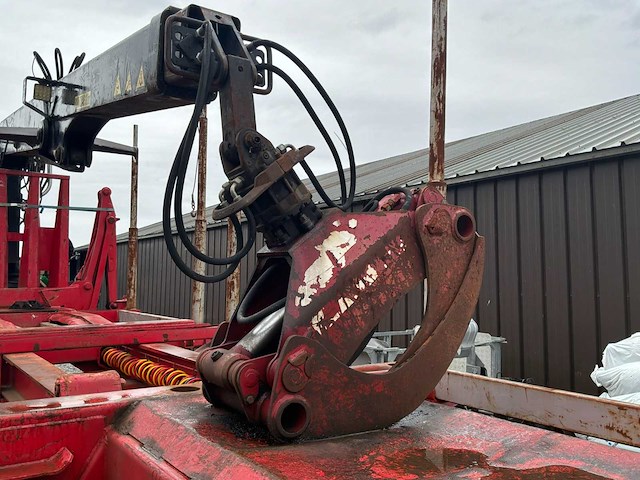 Diebolt s385ae bosbouw semi-trailer log carrier - uitgerust met friedrich crane - afbeelding 32 van  55