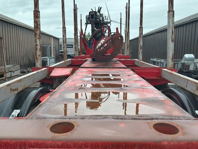 Diebolt s385ae bosbouw semi-trailer log carrier - uitgerust met friedrich crane - afbeelding 33 van  55