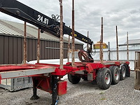 Diebolt s385ae bosbouw semi-trailer log carrier - uitgerust met friedrich crane - afbeelding 23 van  55