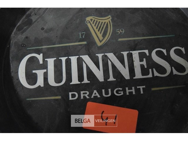 Dienblad guinness + koekendoos koningspaar (boudewijn en fabiola) - afbeelding 4 van  4