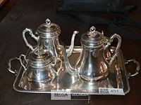 Dienblad met theekan /koffiekan - afbeelding 1 van  5